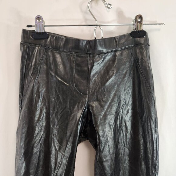 Wilfred Black Faux Leather Pants Leggings Size XS - Picture 4 of 13